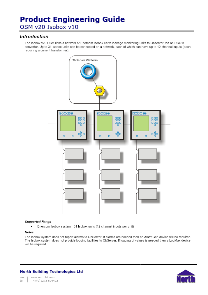 Preview thumbnail of page 1 of the Isobox Engineering Guide PDF document.